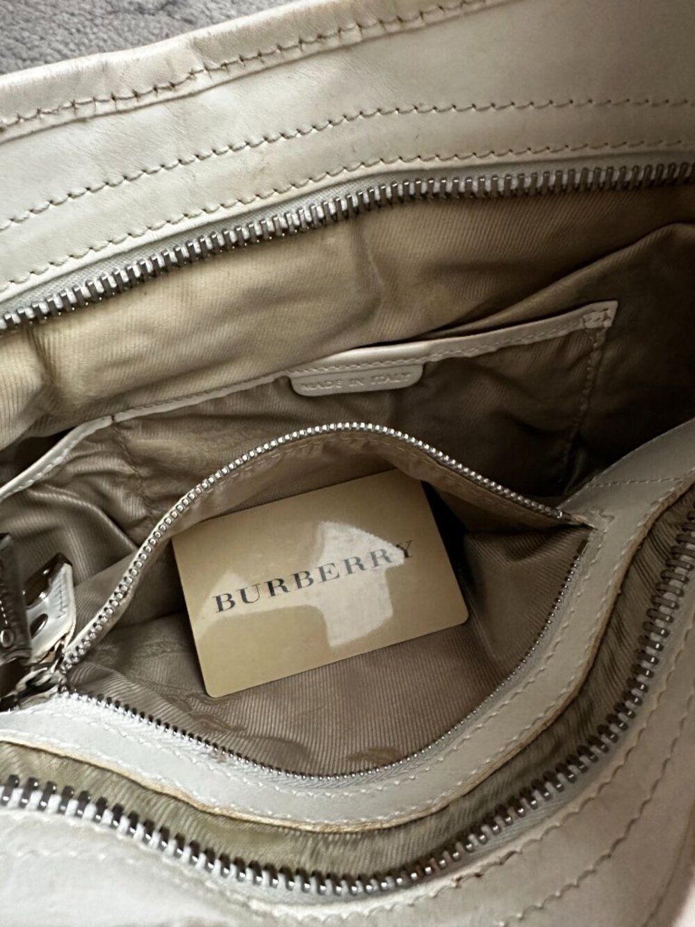 Burberry Prorsum Phoebe Studded Leather Hobo Bag - Picture 13 of 15